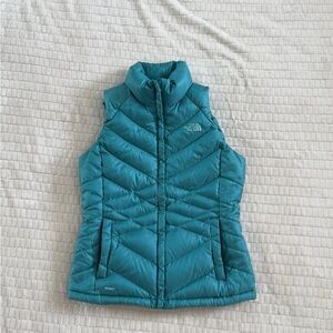 The North Face Teal Puffer Vest Women’s M